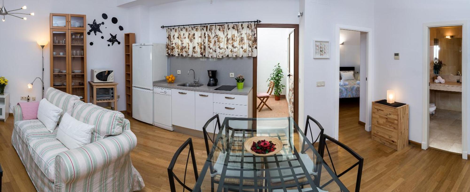 Descubrehome Postigo Inner Patio 세비야 외부 사진